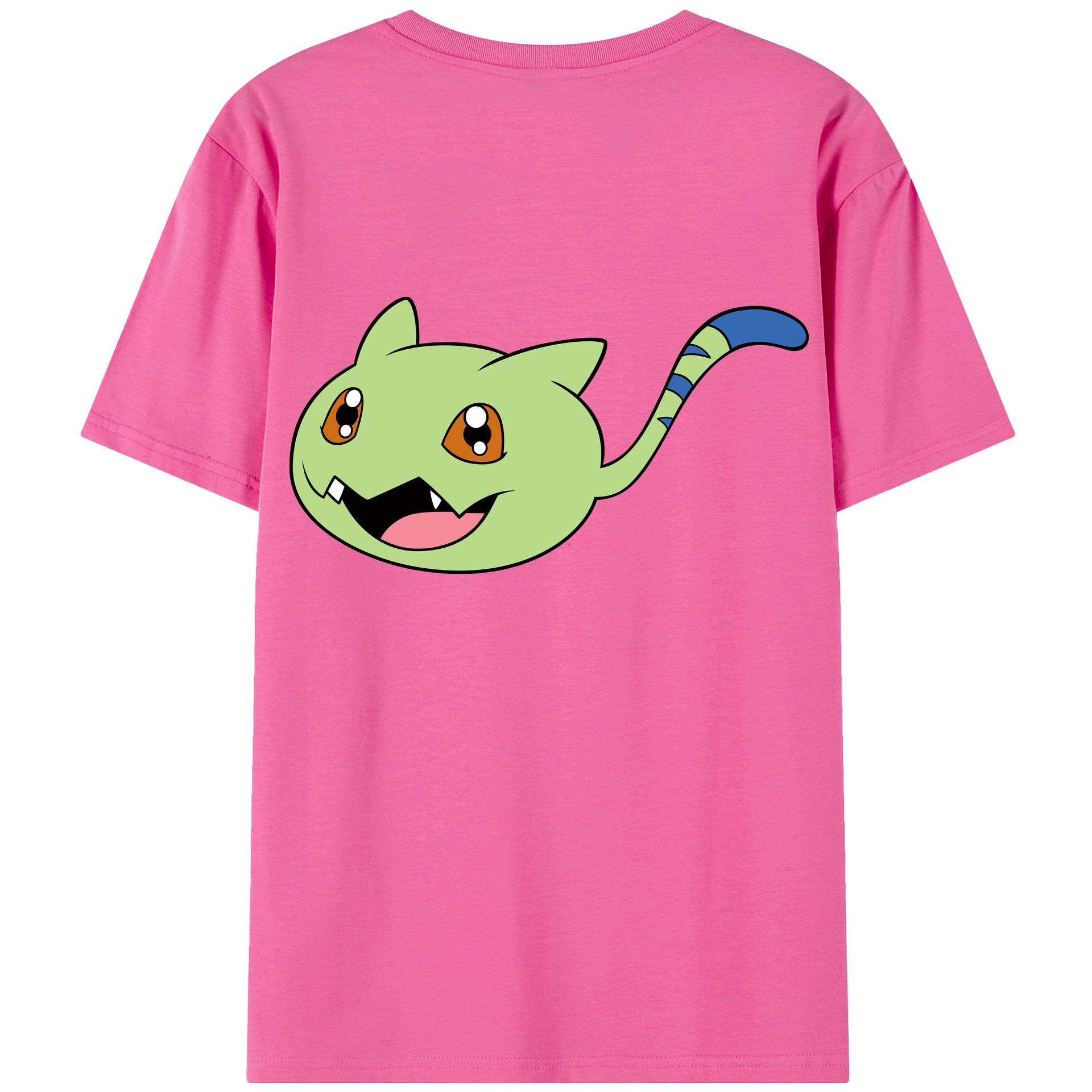 （画像用） Digimon デジタルモンスター/デジモン レディース半袖Tシャツ(バックプリント)
